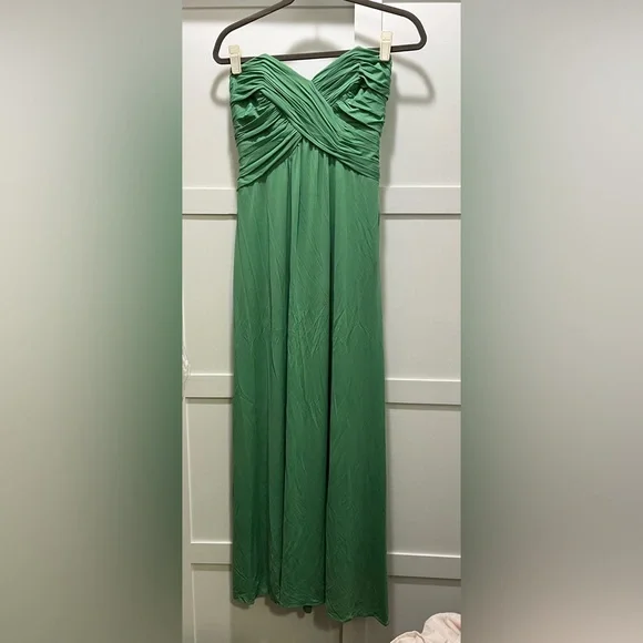 Laundry By Shelli Segal | Dresses | Vintage Laundry By Shelli Segal Size 2  Sea Foam Green Jersey Maxi Dress | Poshmark